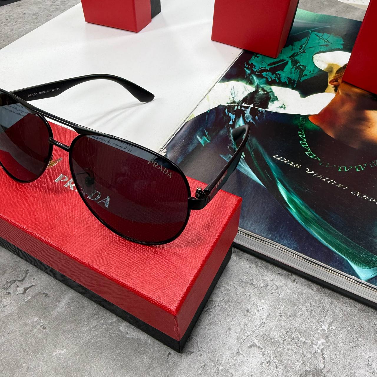TOP QUALITY PRAD SUNGLASSES 🕶️ WITH FULL PACKAGING ETC jay2707