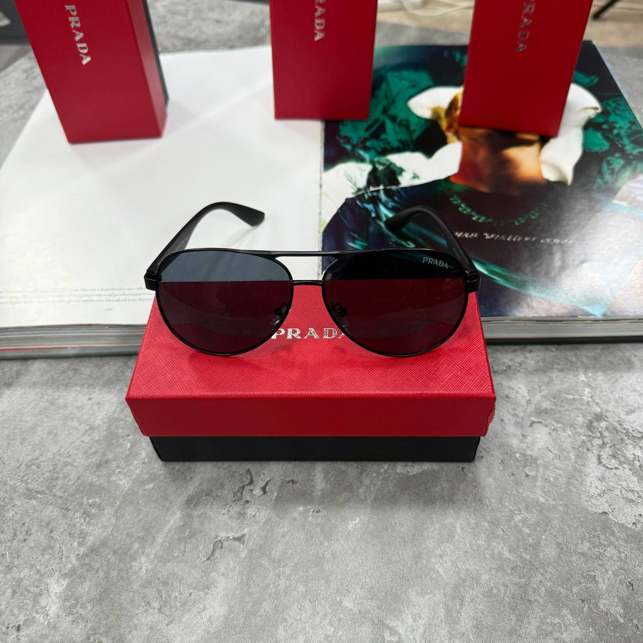 TOP QUALITY PRAD SUNGLASSES 🕶️ WITH FULL PACKAGING ETC jay2707