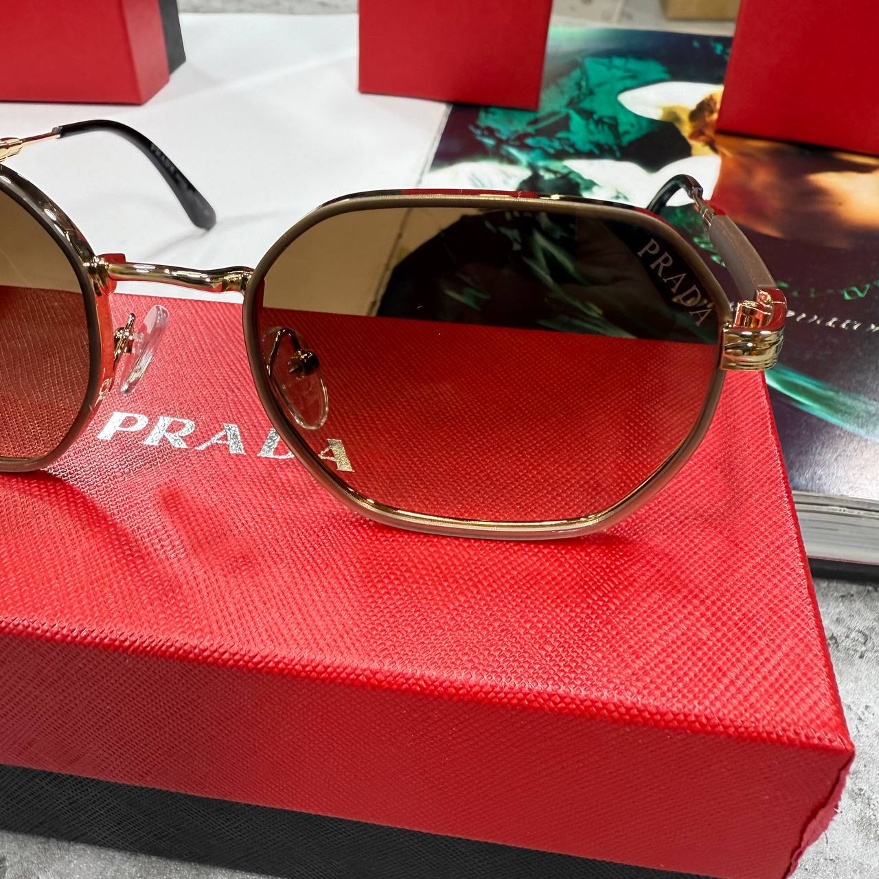 TOP QUALITY PRAD SUNGLASSES 🕶️ WITH FULL PACKAGING ETC jay2707