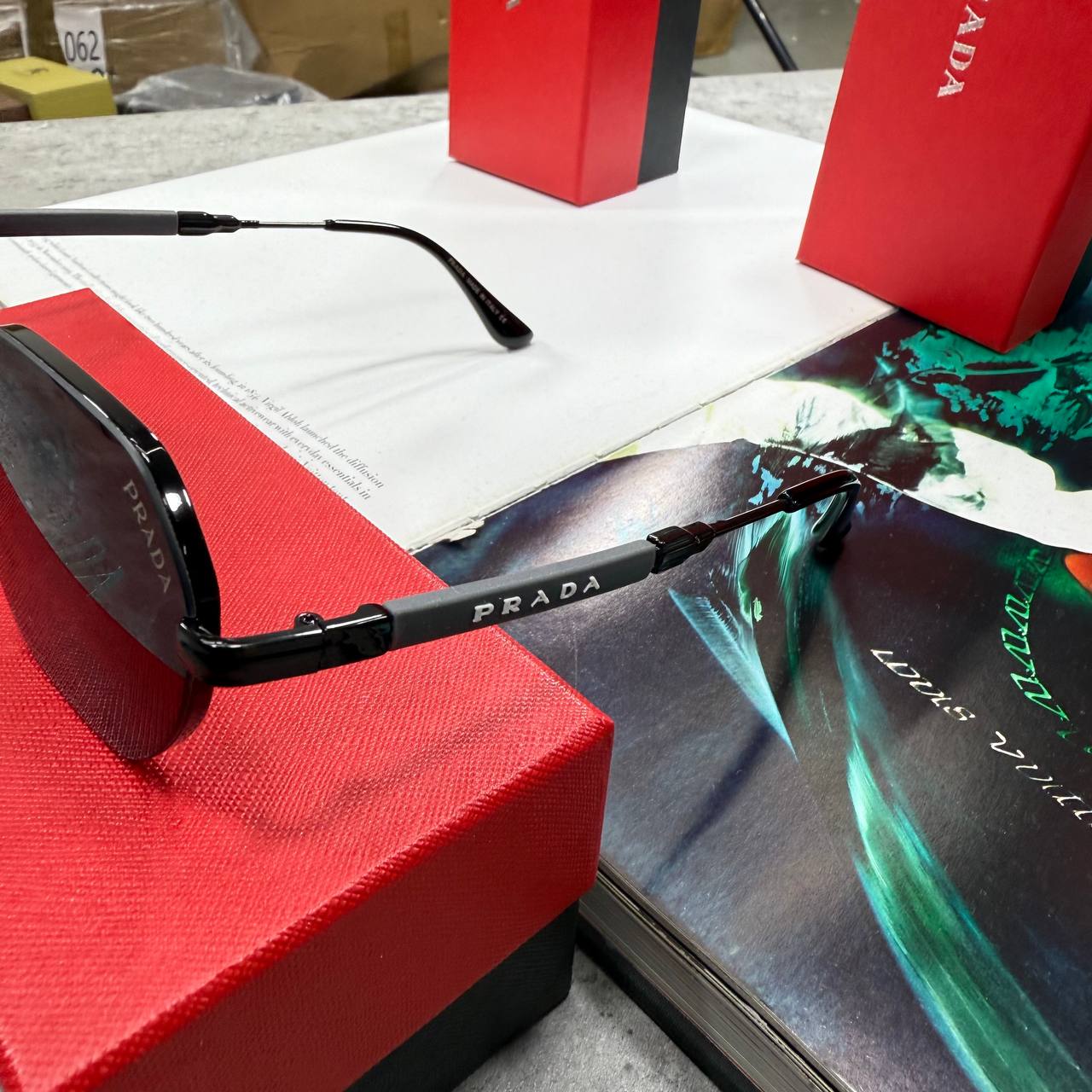 TOP QUALITY PRAD SUNGLASSES 🕶️ WITH FULL PACKAGING ETC jay2707