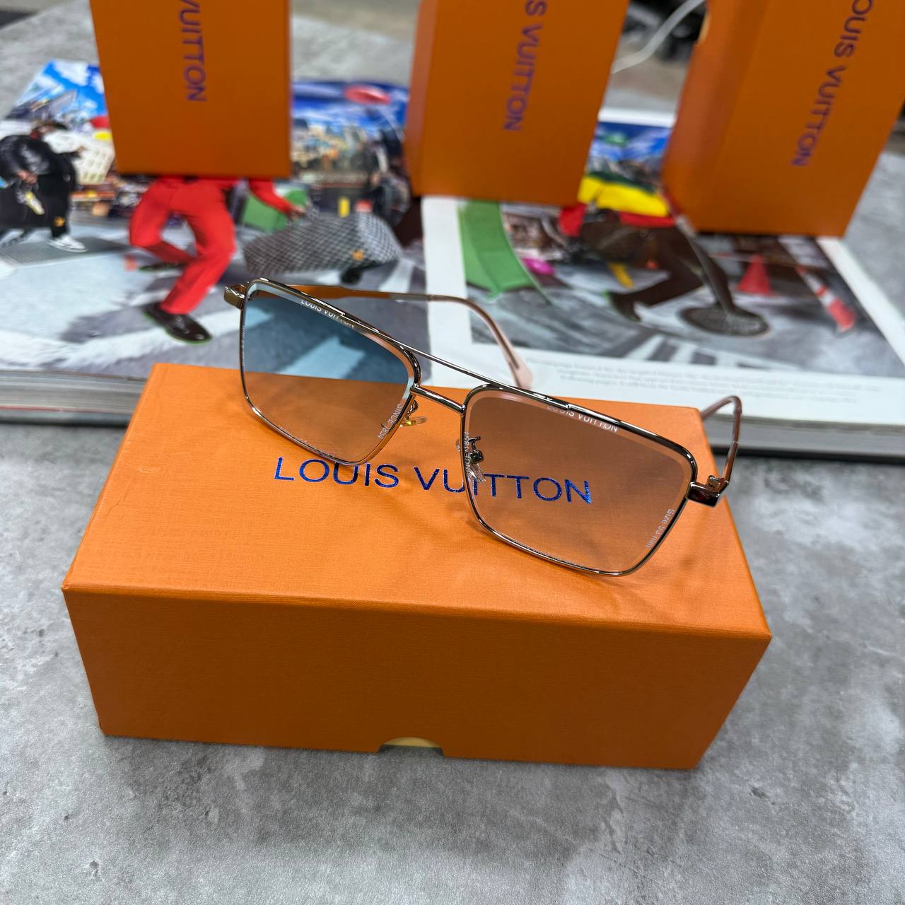 TOP QUALITY LV  SUNGLASSES 🕶️ WITH FULL PACKAGING ETC jay2707