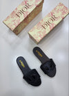 QUALITY CHRISTIA DIO WOMEN SLIDDERS WITH BOX ak2006