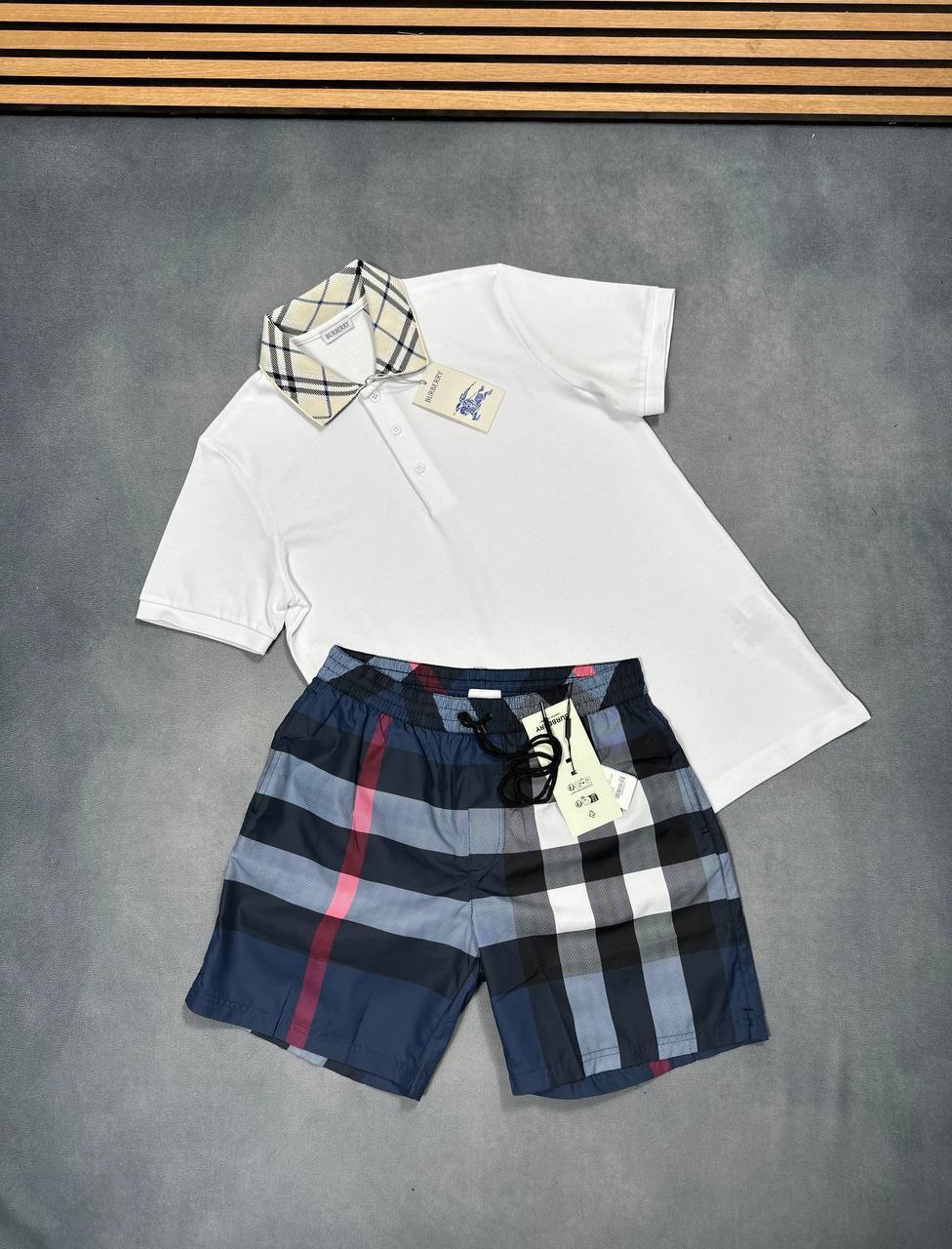 SPER CLO BURBERRY POLO SET am0109