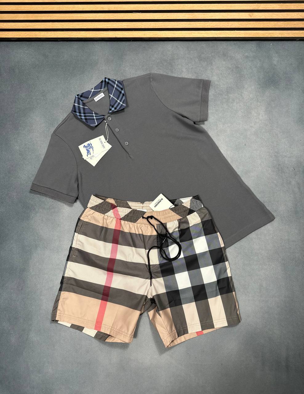 SPER CLO BURBERRY POLO SET am0109