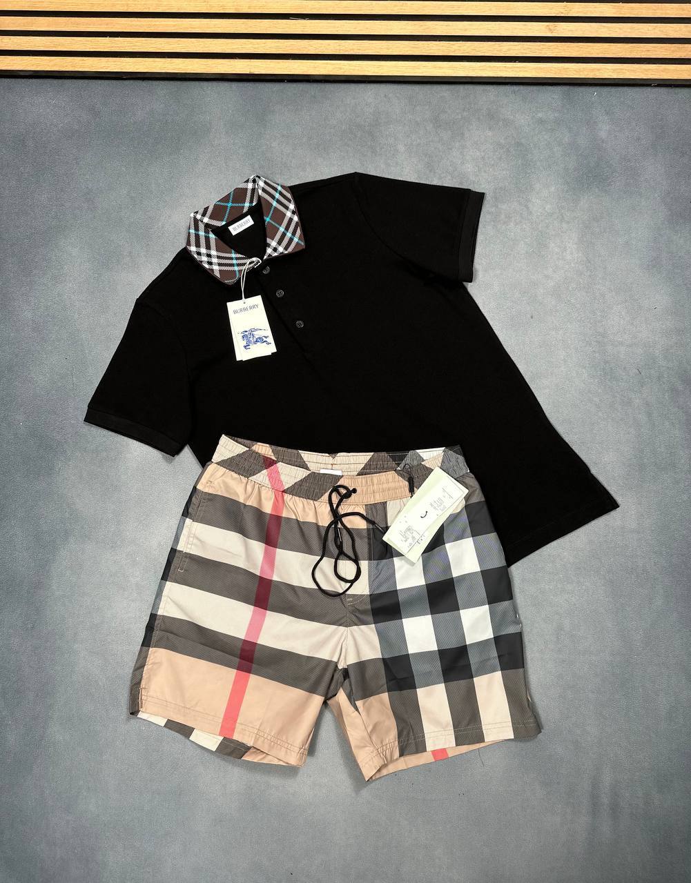 SPER CLO BURBERRY POLO SET am0109