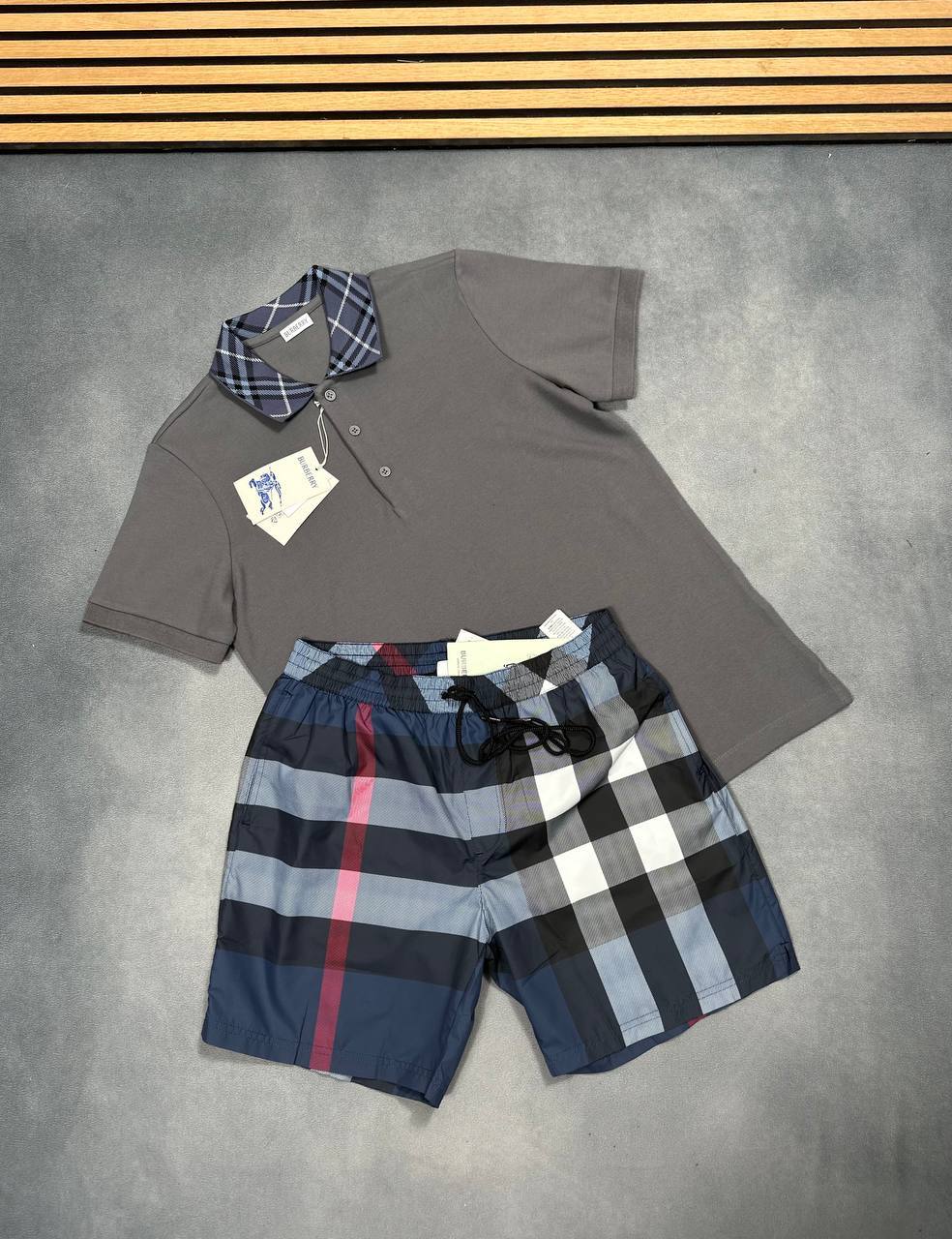 SPER CLO BURBERRY POLO SET am0109
