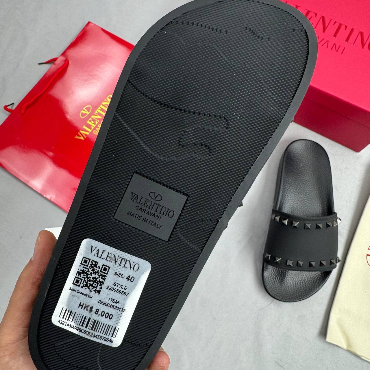 Valentio sliders clo quality with all packaging sa0109