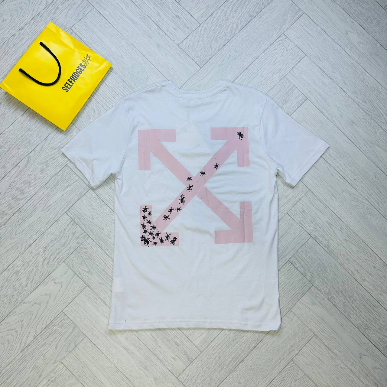 QUALITY OFF WHITE TEES to0109