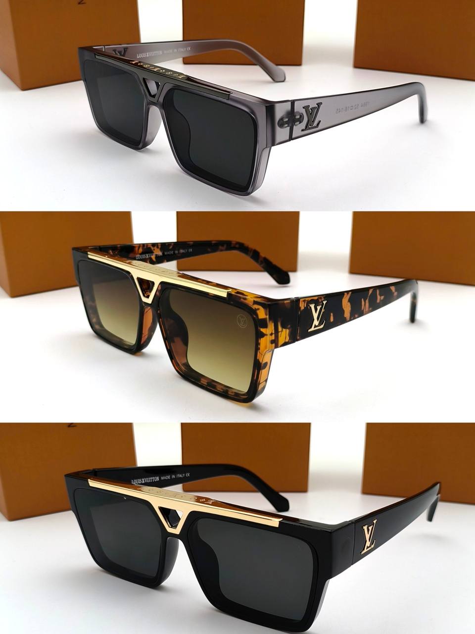 LV SUNGLASSES COME WITH BOX ETC am2106