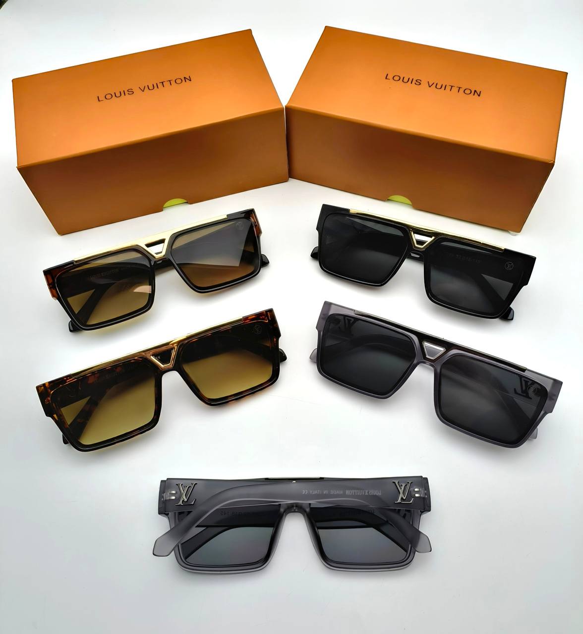 LV SUNGLASSES COME WITH BOX ETC am2106