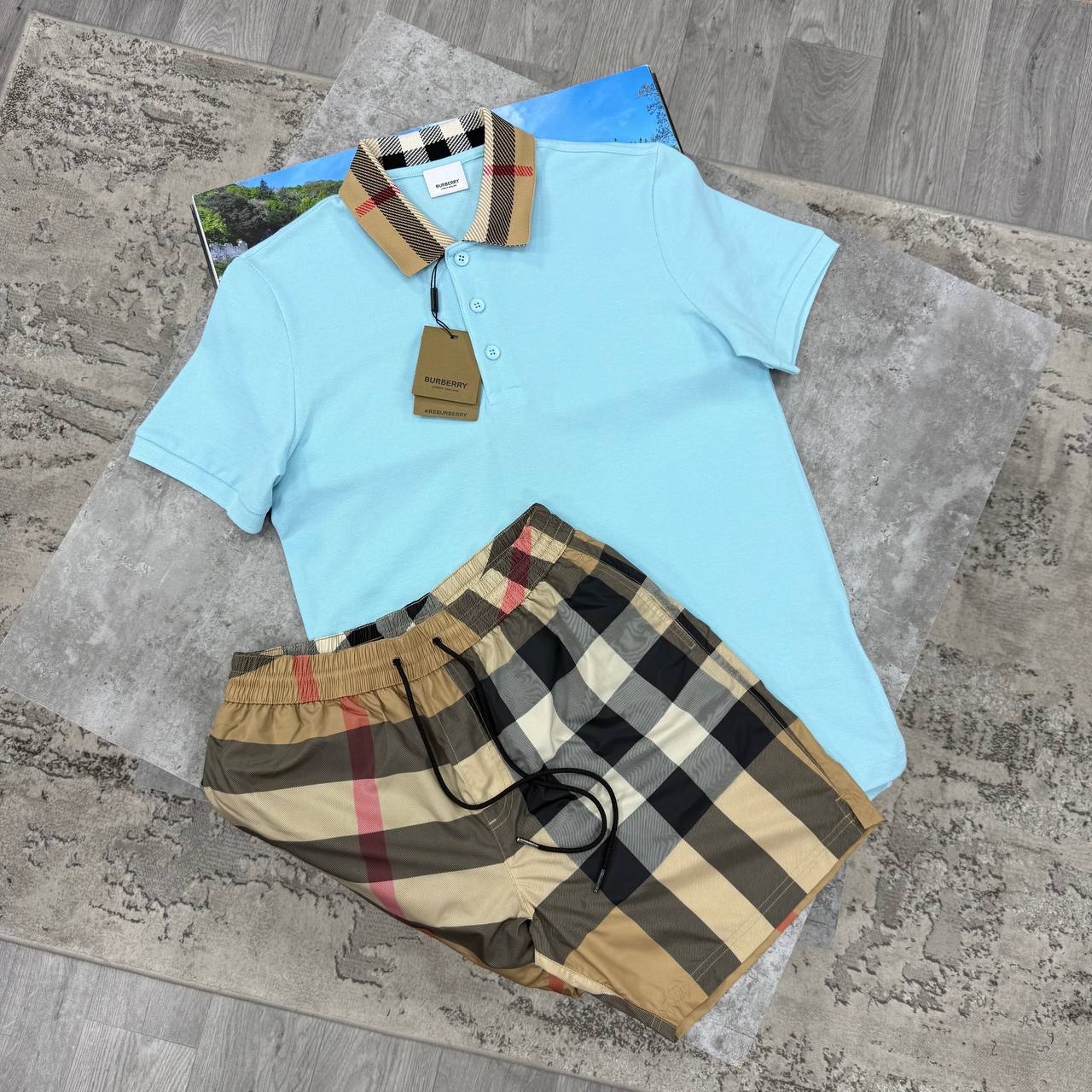 SUPER CLON BURBERR SHORTSET jay2206