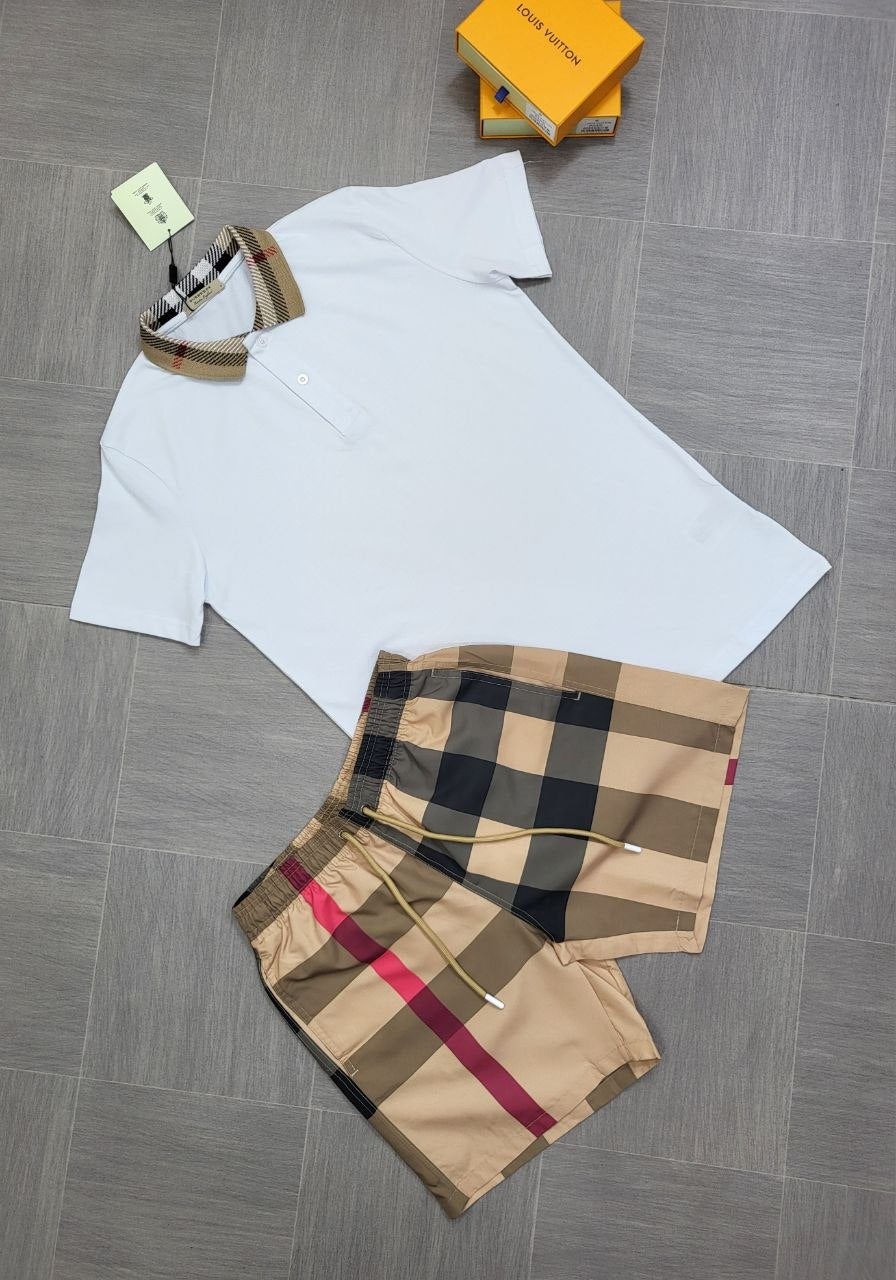 QUALITY BURBERR POL SHORT SET ak2306