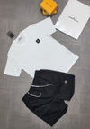 SUPERCLON QUALITY STON ISLAN SHORT SET WITH *BAG* ak2406