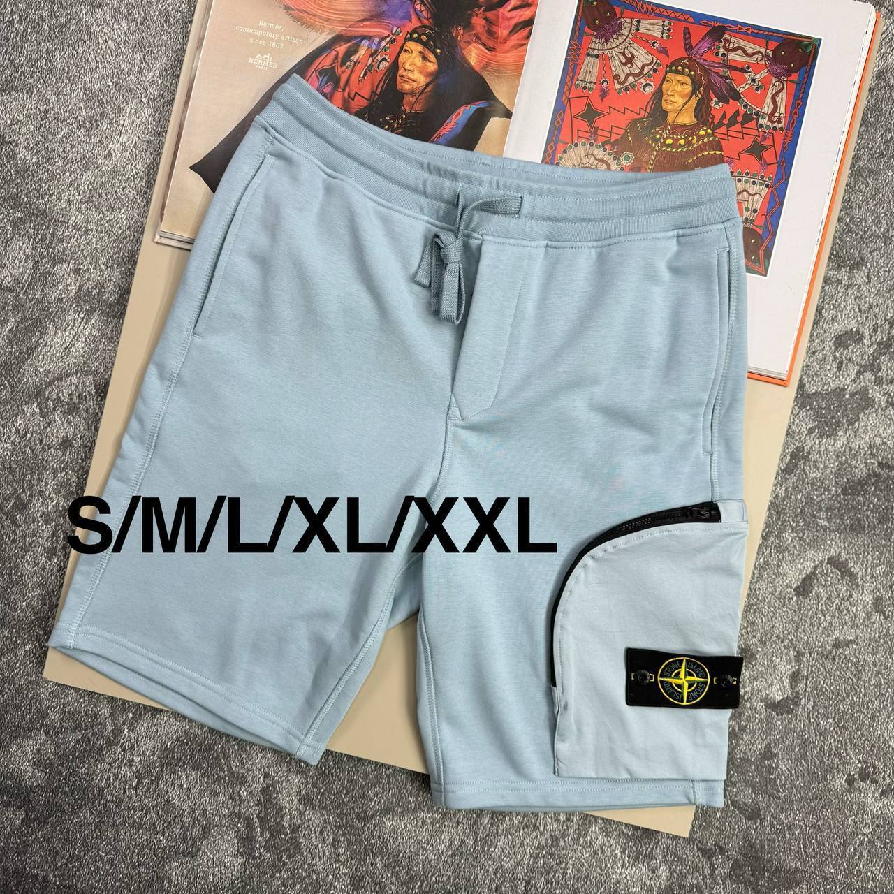 Ston fleec short sa2506