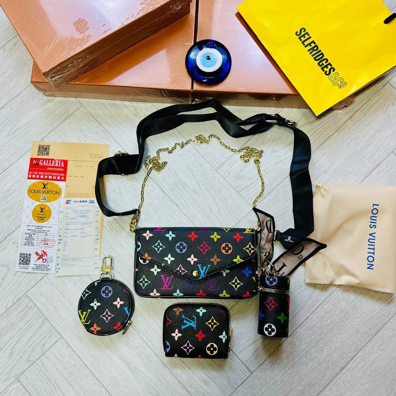 LV PURSE GIFT SET BOX END PEPPER WORK AVAILABLE to2706