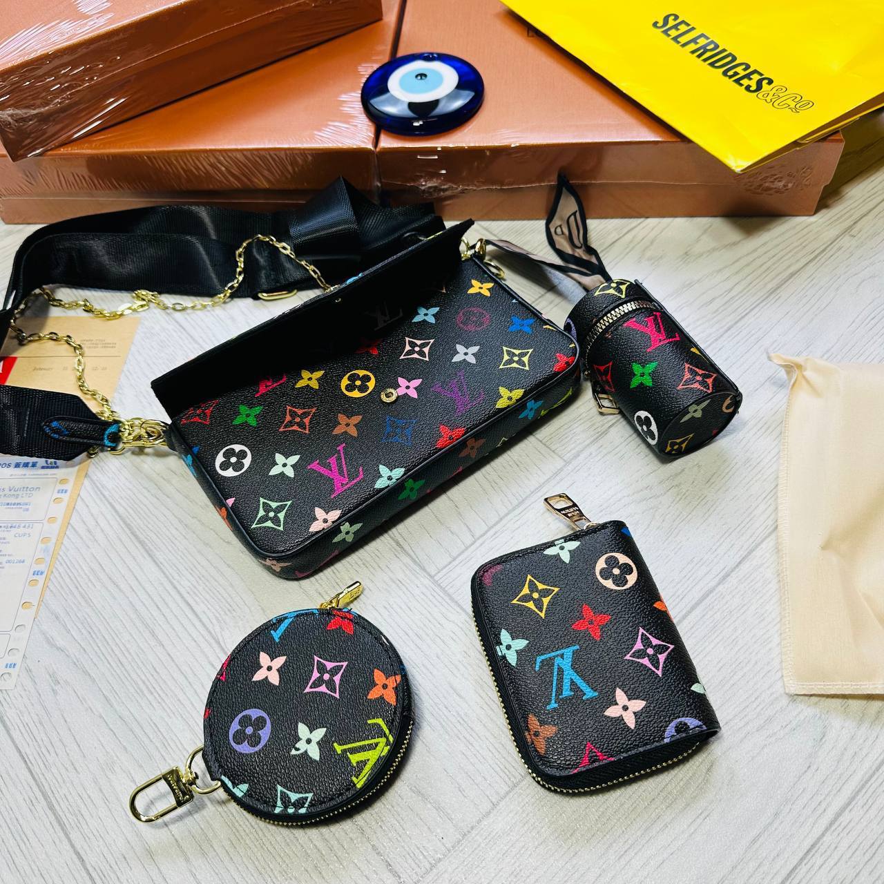 LV PURSE GIFT SET BOX END PEPPER WORK AVAILABLE to2706