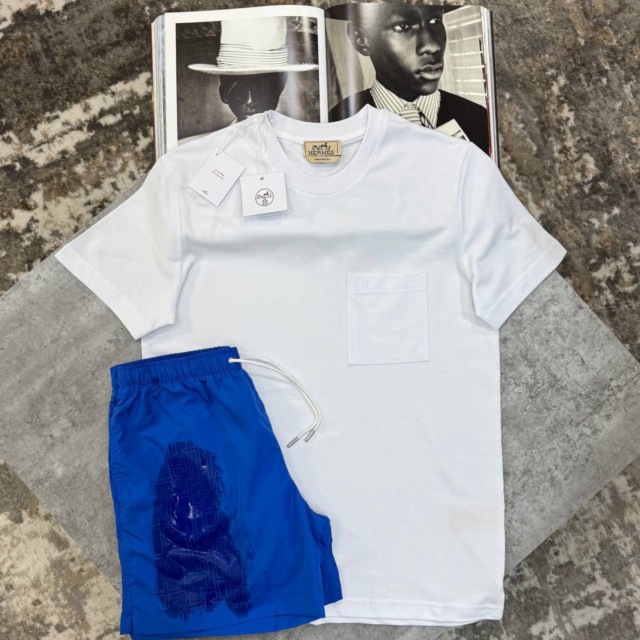 Top quality T-shirt or Short Hermes  Set ha2706