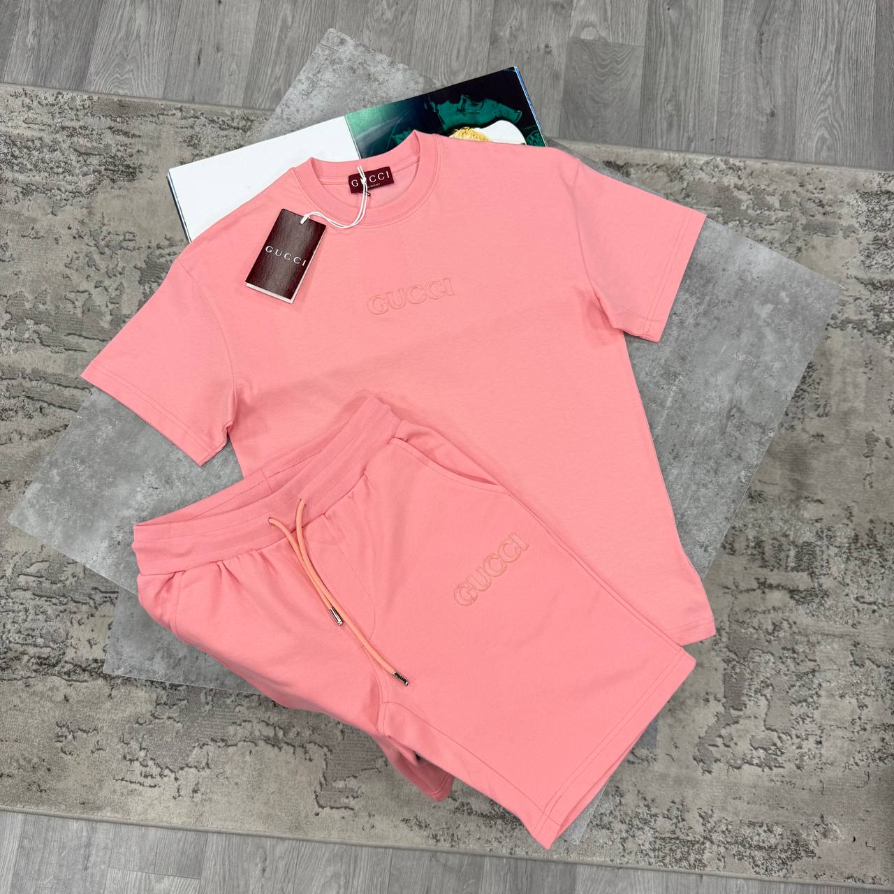 SUPER CLON GUCC SHORTSET jay2706