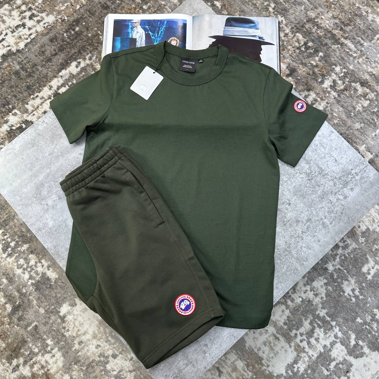 Top quality Canad goos shorts set ha2906
