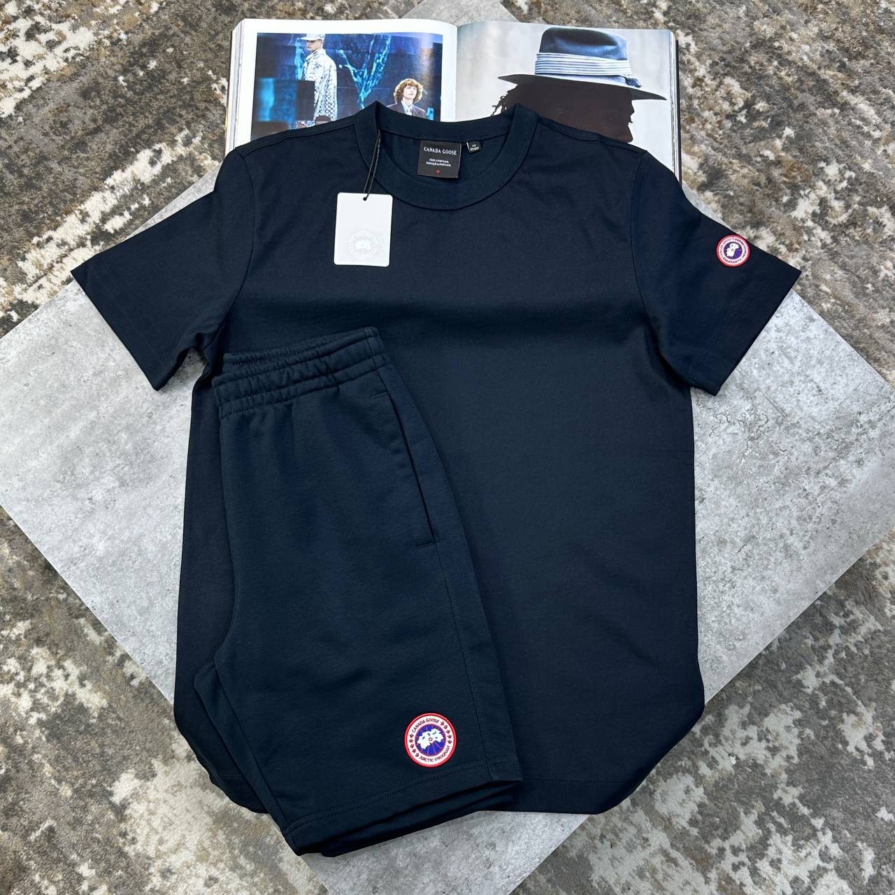 Top quality Canad goos shorts set ha2906