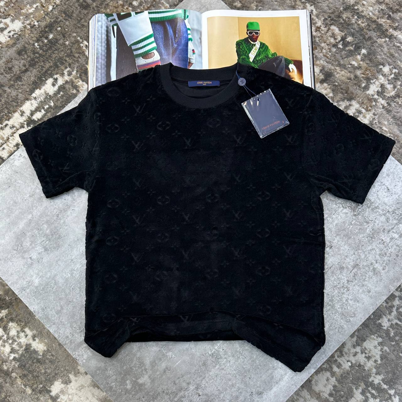 Top quality Lv towel material T-shirt ha2906