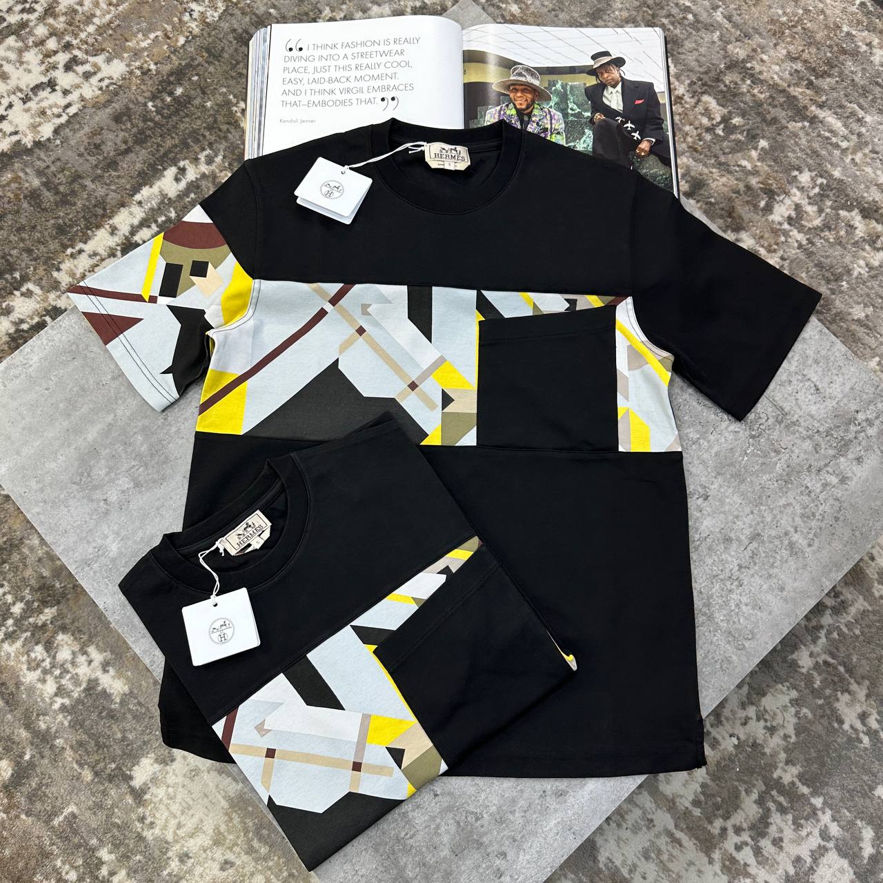 Top quality Herm T-shirt ha2906