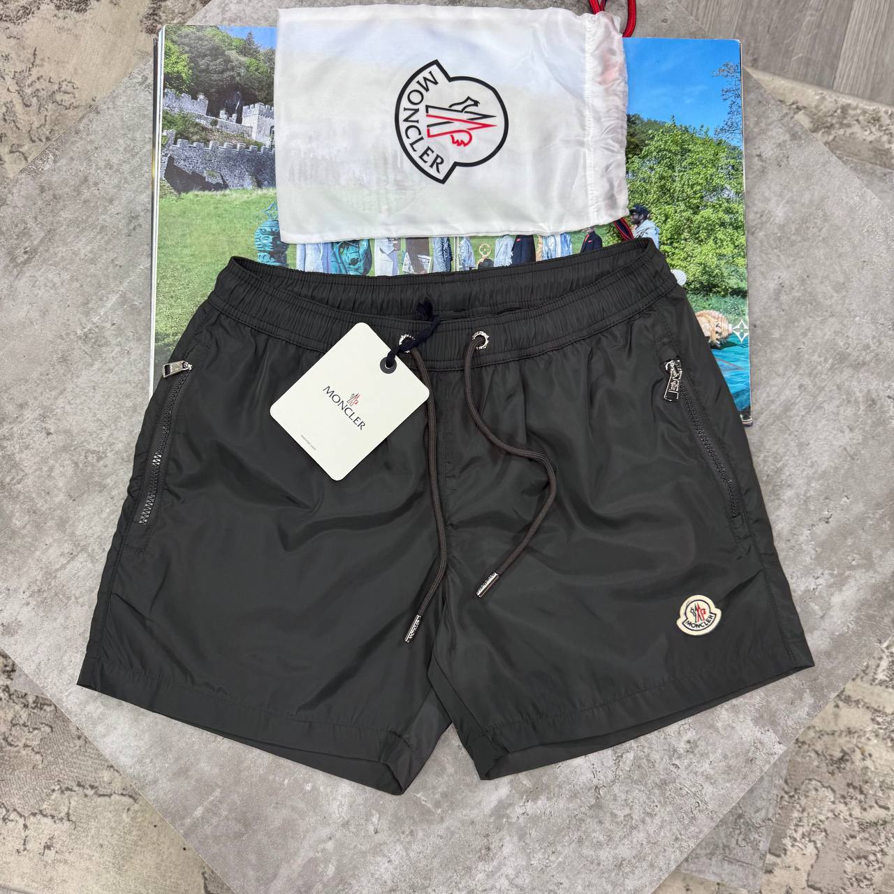 SUPER CLON MONCLE SWIM SHORTS jay2206