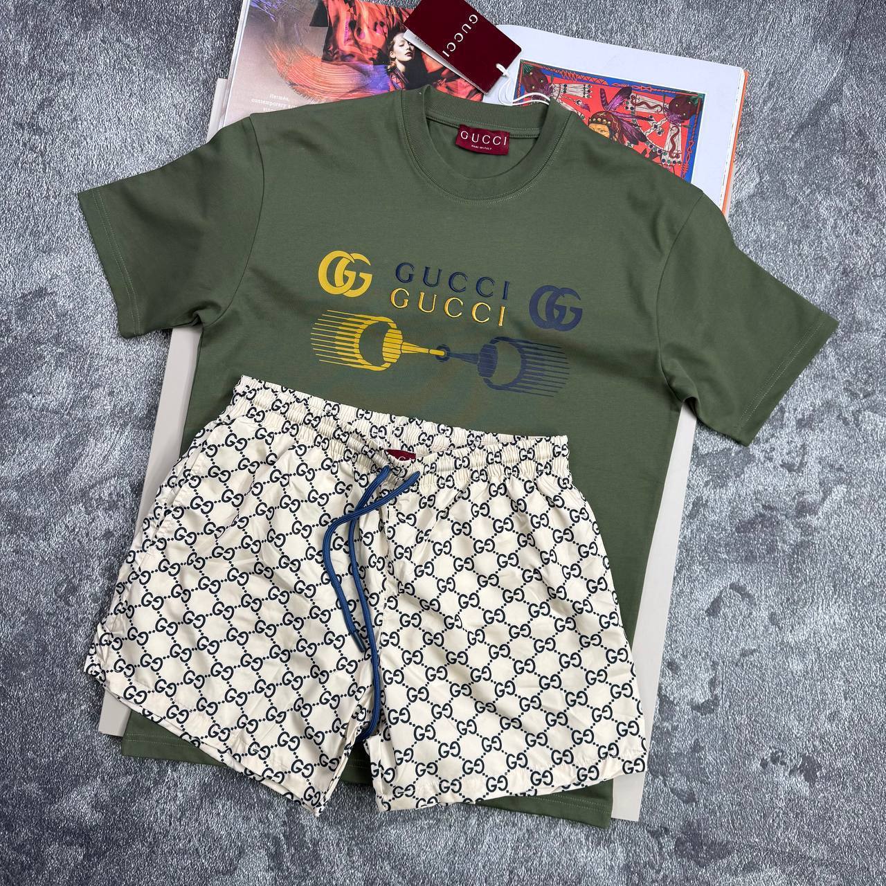 Gucci swim short set sa2806