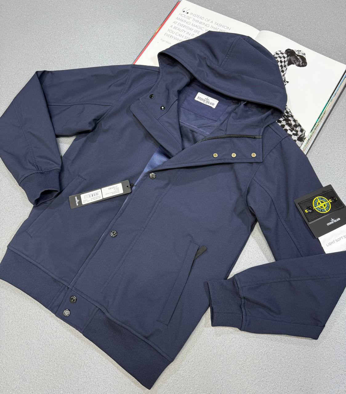 SUPER CLO STON LIGHT SOFT SHELL-R JACKET su1009