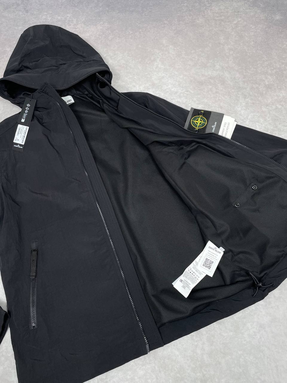 SUPERCLO STON ISLAN GARMEN DYE CRINKL REPS NY JACKET am2906