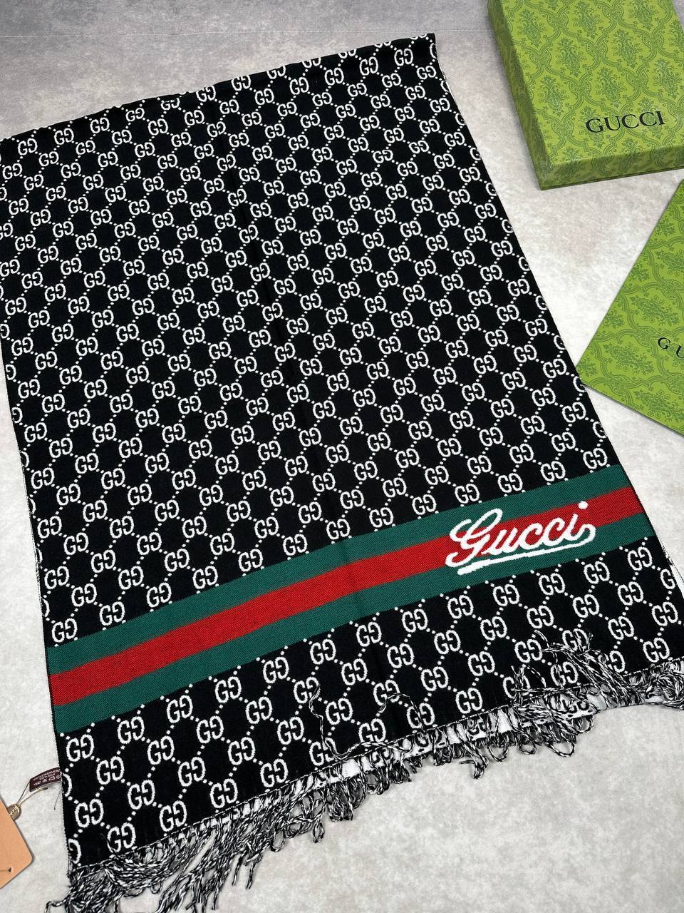 SUPER CLON GUCC CASHMERE SCARF COME WITH BOX am2908