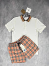 Burberr shorts set jj0107