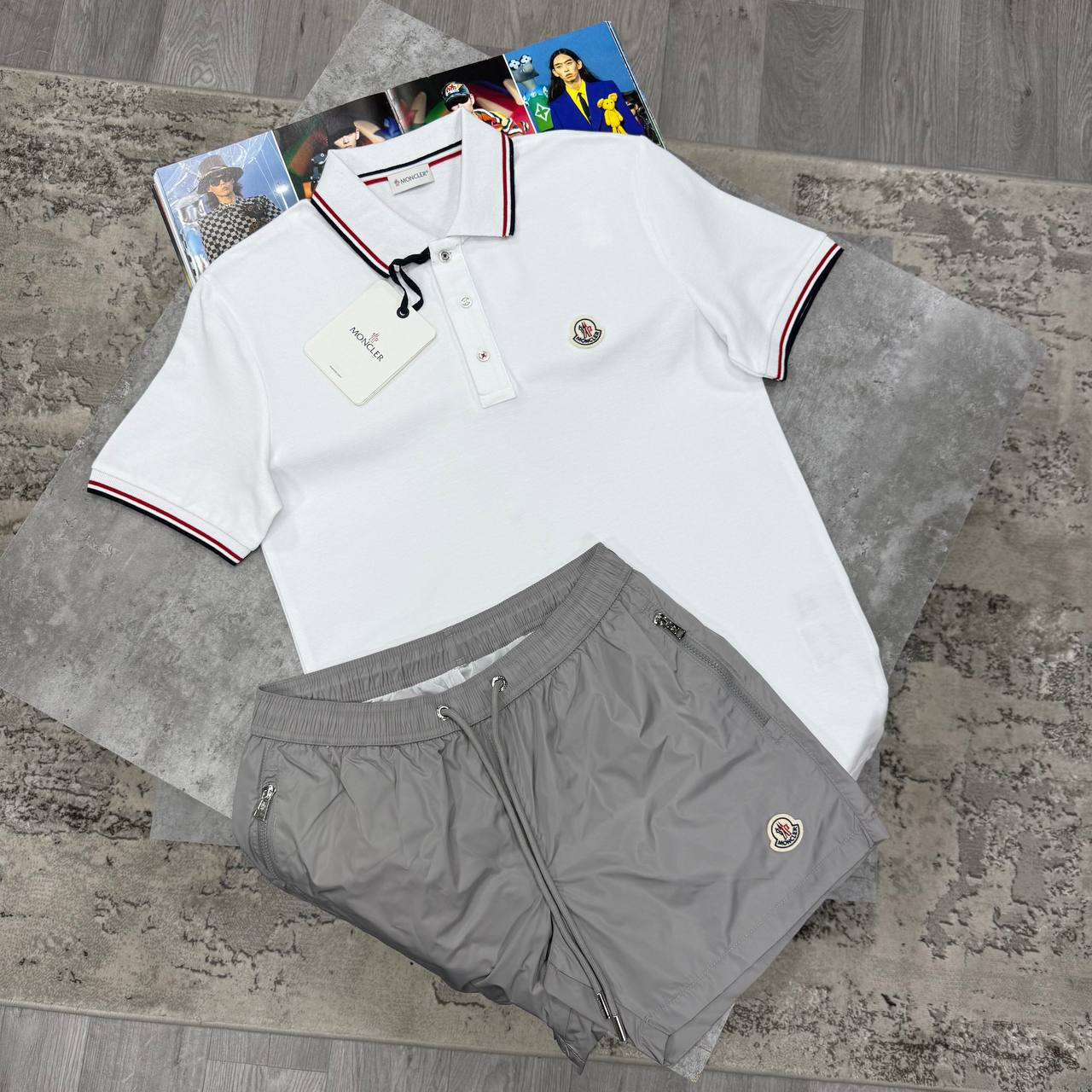 SUPER CLON MONCLE SHORTSET jay2706