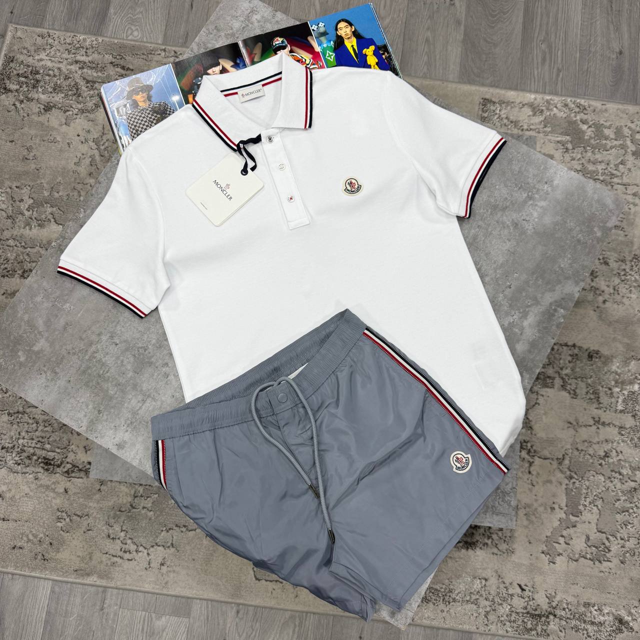 SUPER CLON MONCLE SHORTSET jay2706
