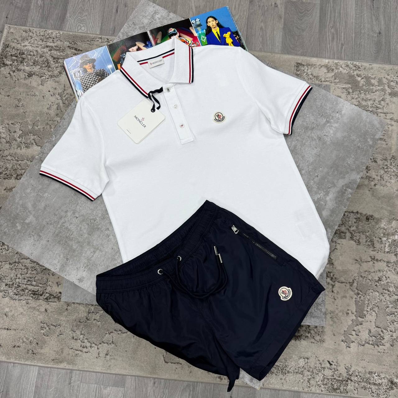 SUPER CLON MONCLE SHORTSET jay2706
