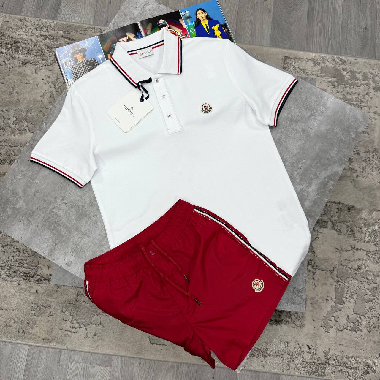 SUPER CLON MONCLE SHORTSET jay2706