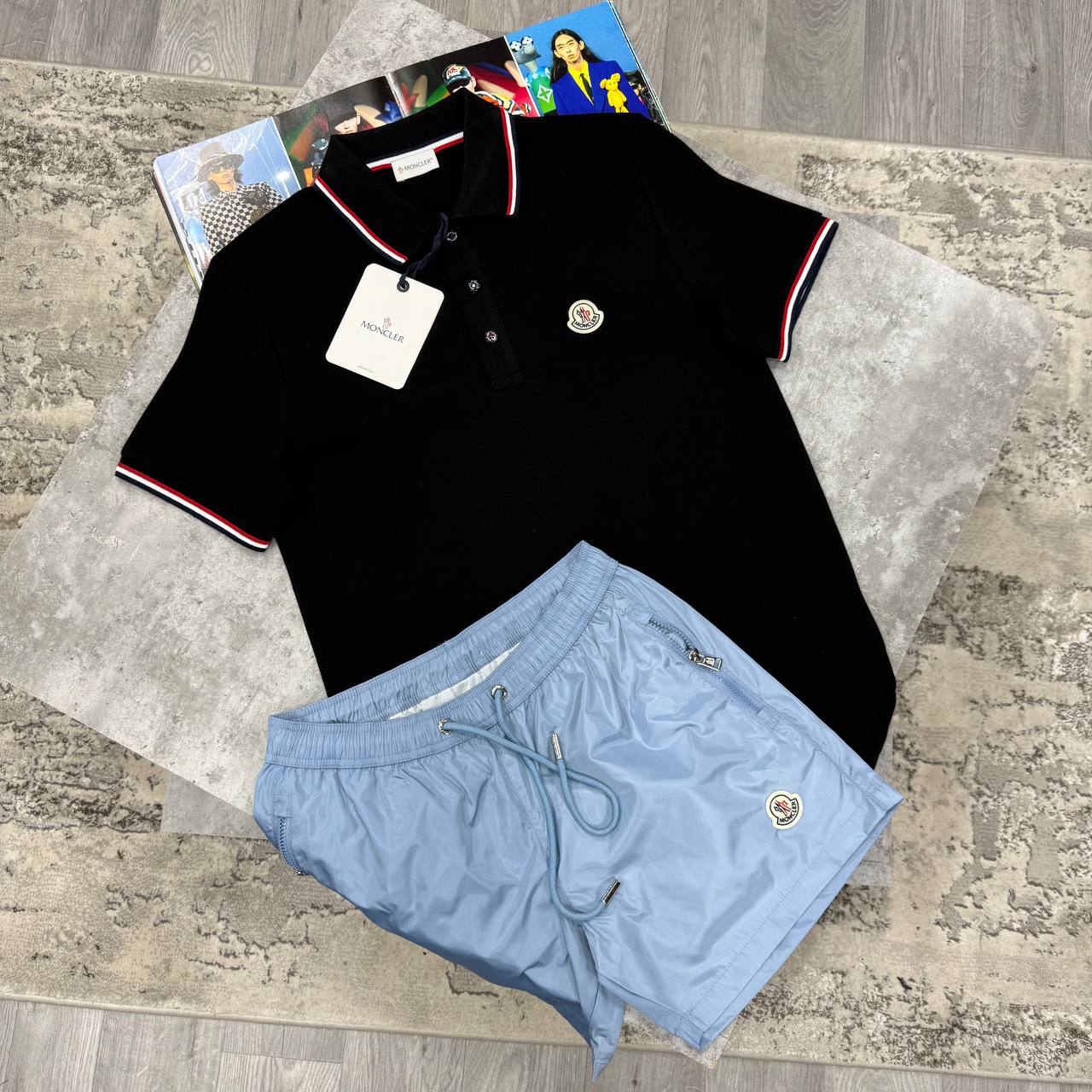 SUPER CLON MONCLE SHORTSET jay2706