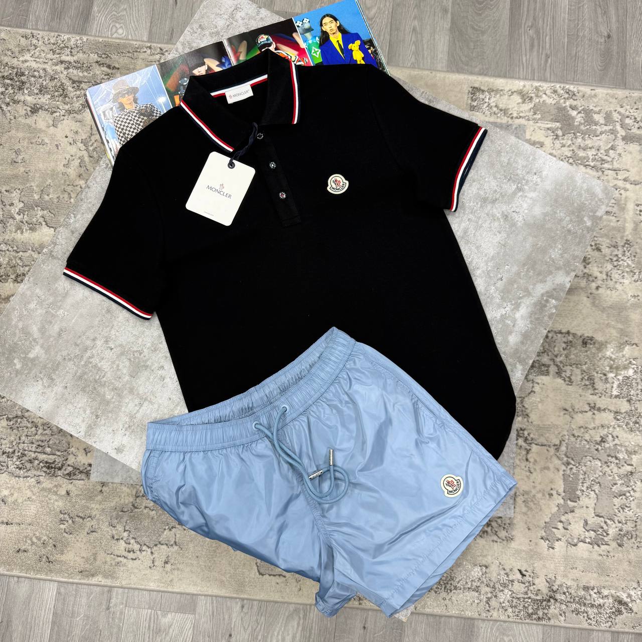SUPER CLON MONCLE SHORTSET jay2706