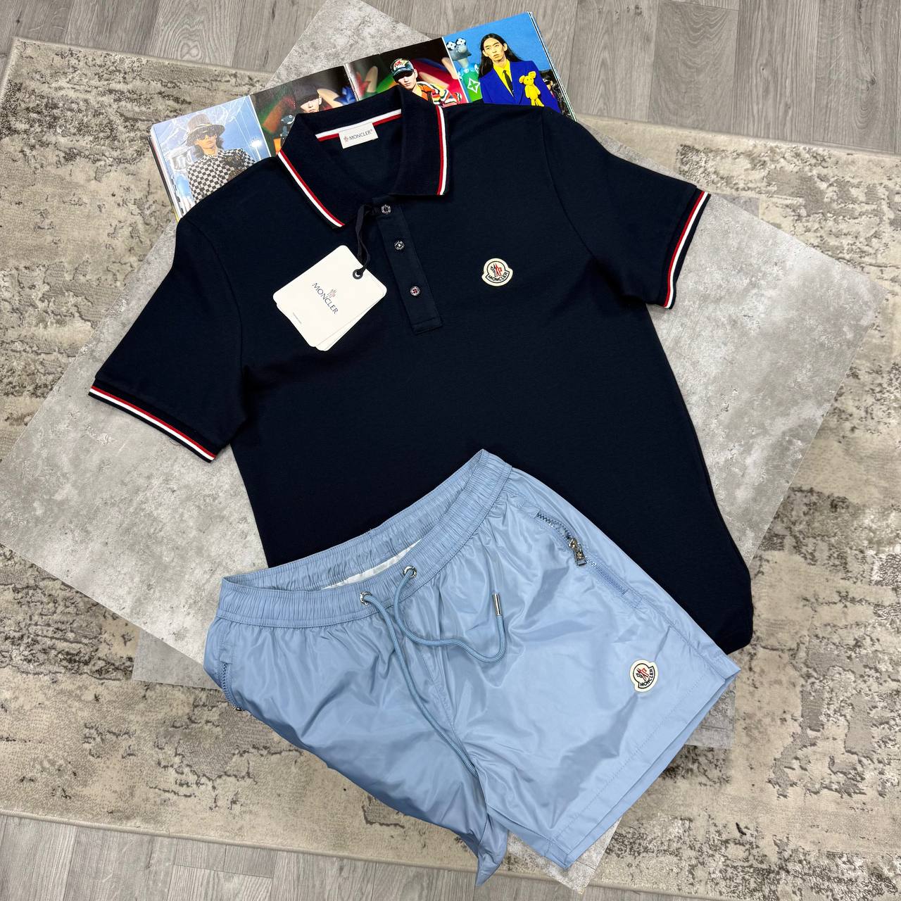 SUPER CLON MONCLE SHORTSET jay2706