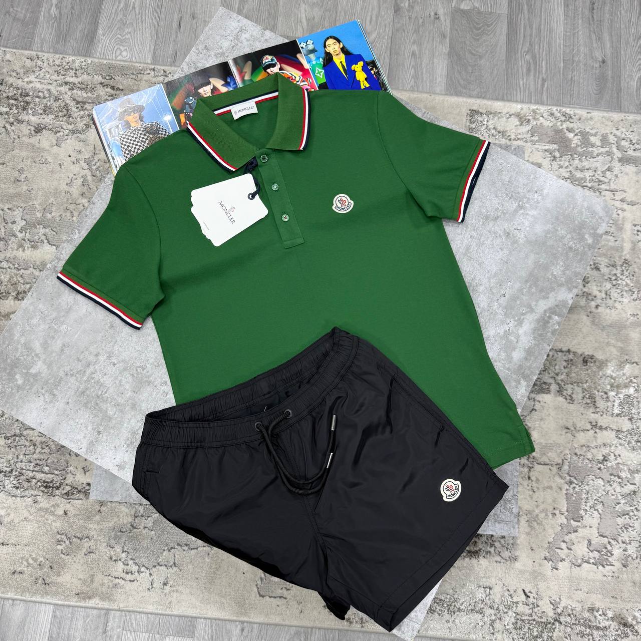 SUPER CLON MONCLE SHORTSET jay2706