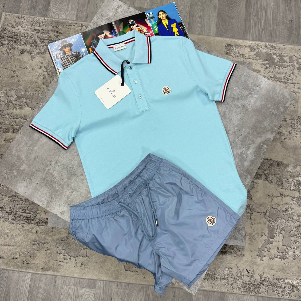 SUPER CLON MONCLE SHORTSET jay2706