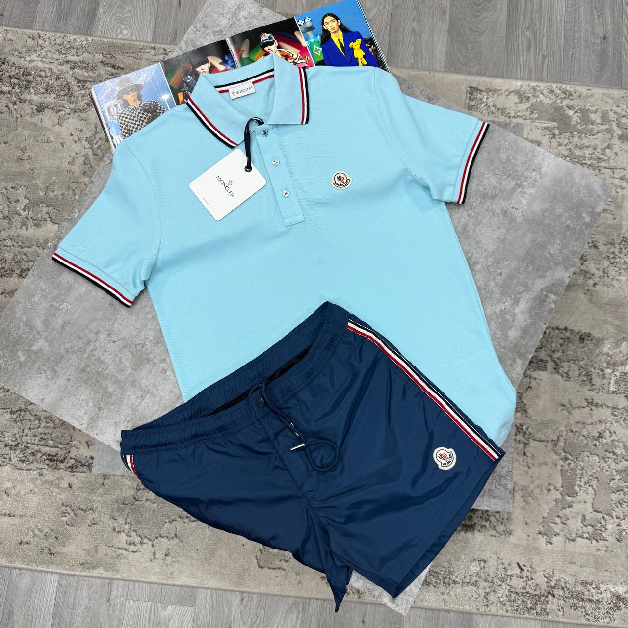 SUPER CLON MONCLE SHORTSET jay2706
