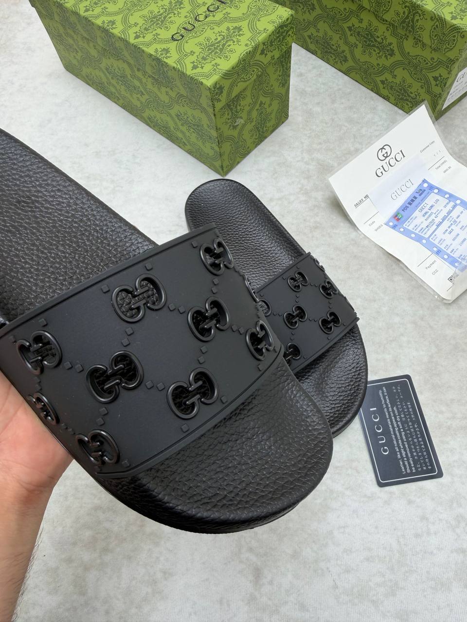 MENS GUCC SLIDERS am0107