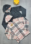 QUALITY BURBER REVERSIBLE VINTAGE WINDBREAKER ak0207
