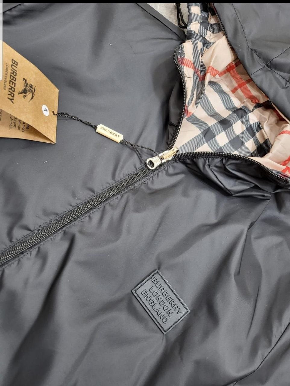 QUALITY BURBER REVERSIBLE VINTAGE WINDBREAKER ak0207