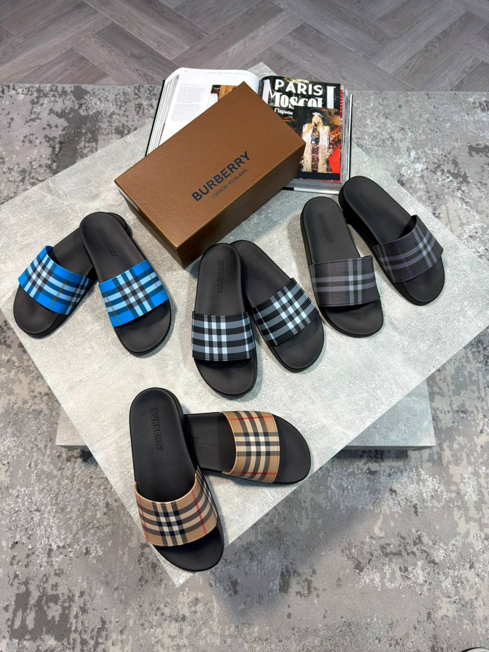 Superclon Burber sliders aj0407