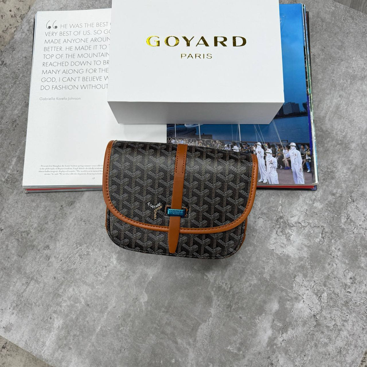 SUPER CLON GOYAR MESSENGER BAG WITH BOX ETC jay2408