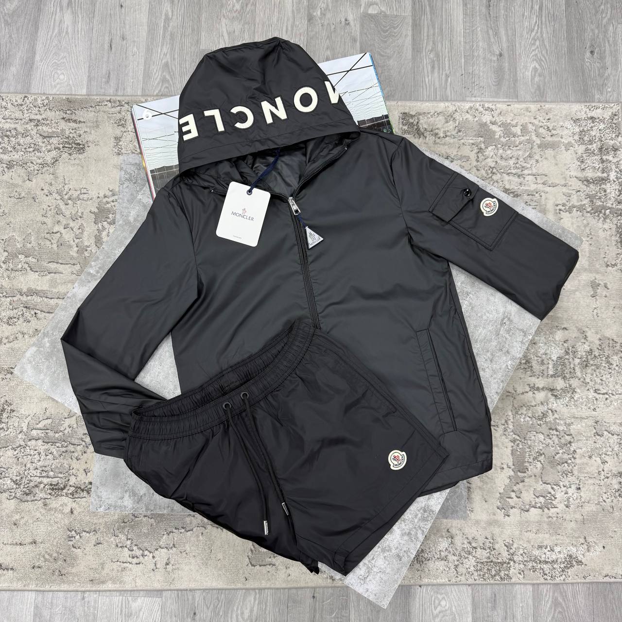 SUPER CLON MONCLE WINDBREAKER & SHORTS jay0607