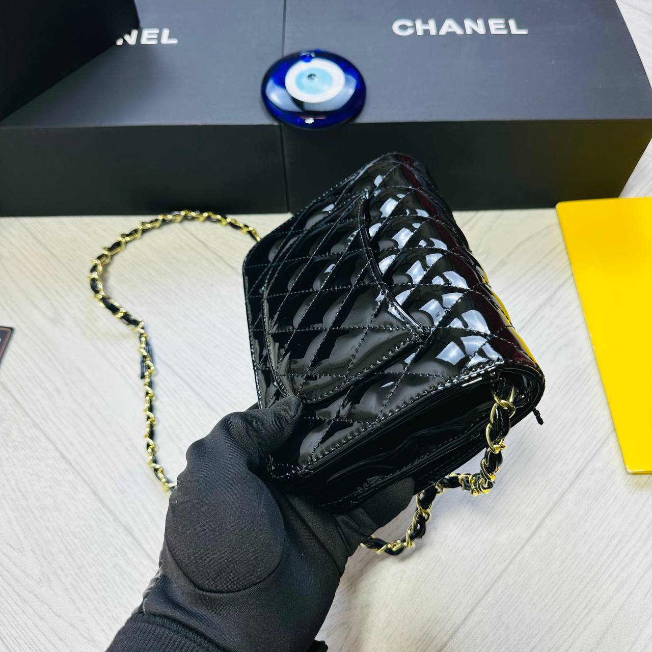 CHANE BAG WHIT BOX to0104
