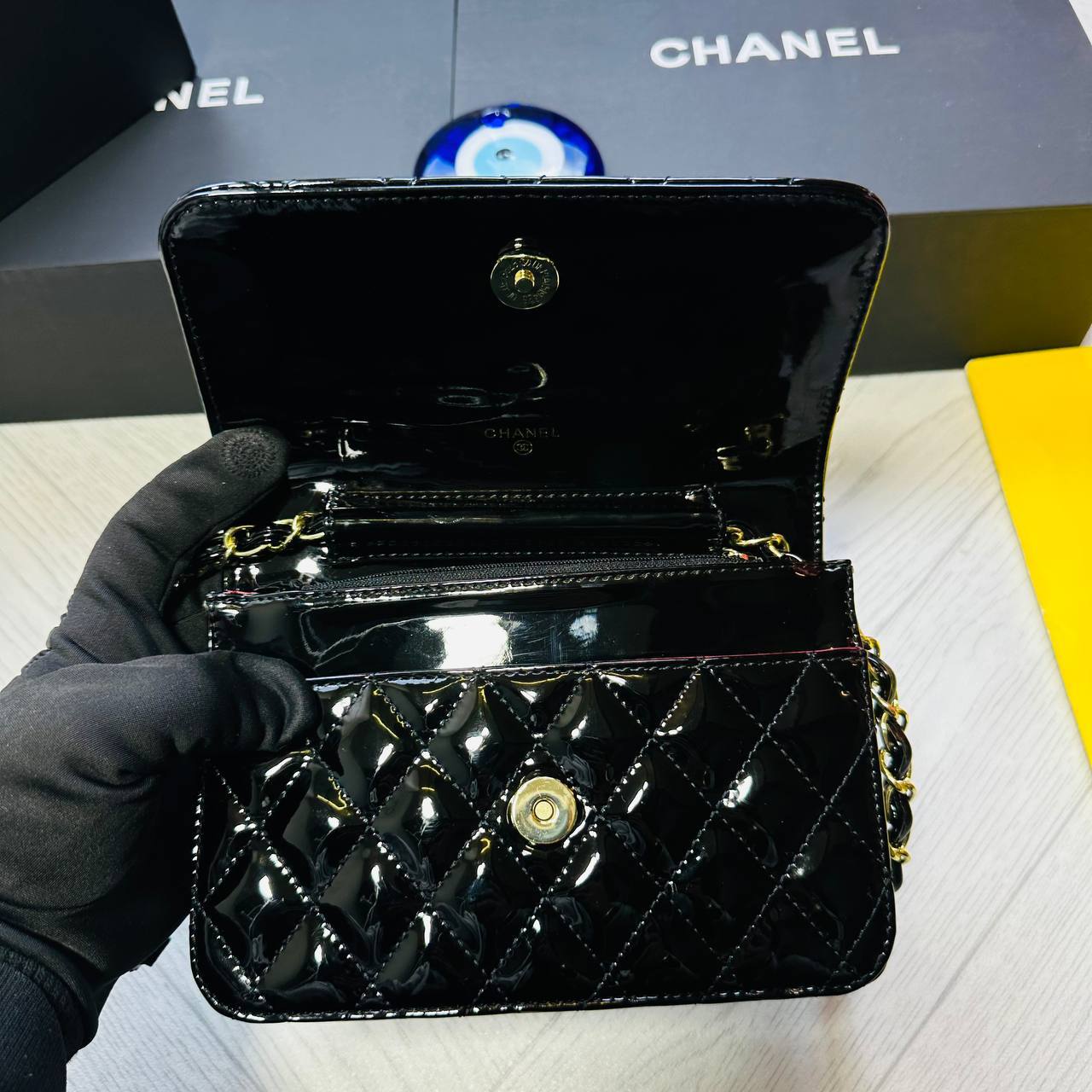 CHANE BAG WHIT BOX to0104